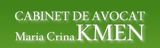 Cabinet de Avocat Maria Crina KMEN